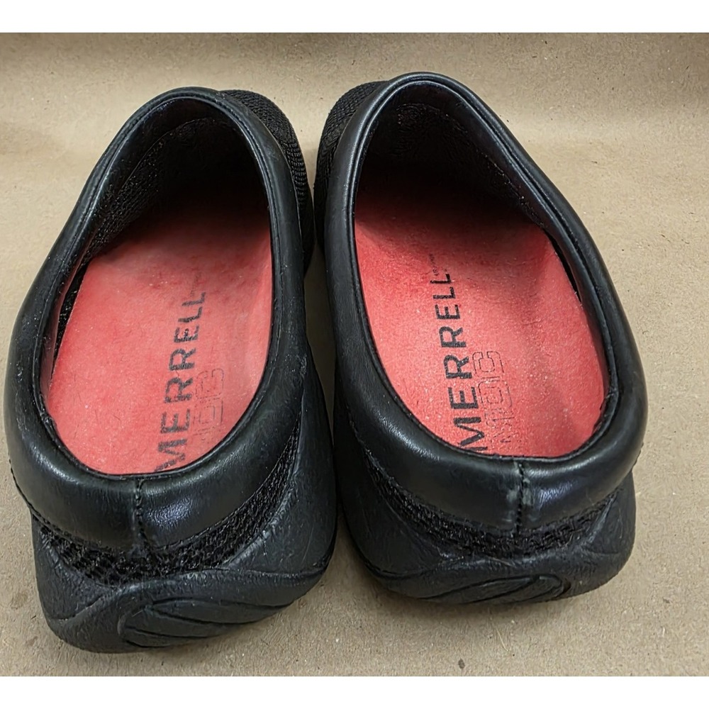 Merrell (Sz 7.5)  Mule Clog Womens Black Encore Breeze Mesh Comfort J62120 - Picture 6 of 11